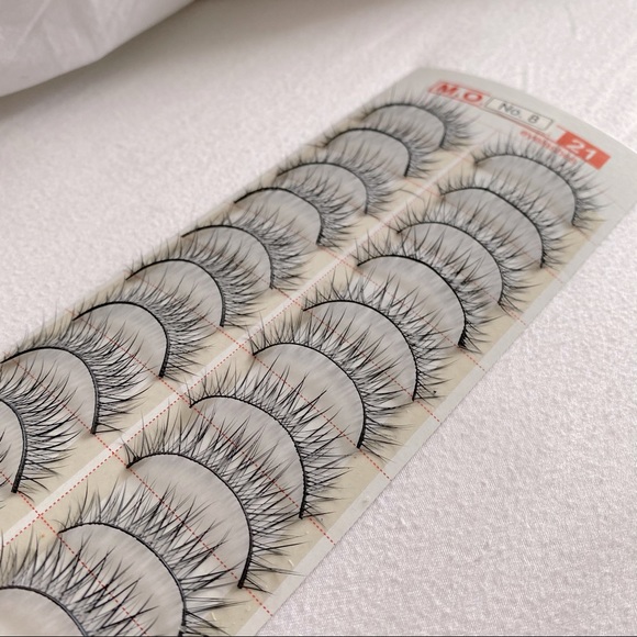 NEW 21 SETS OF EYELASHES FALSE LASHES BLACK BUNDLE - Picture 5 of 15